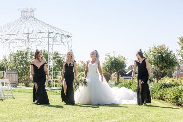 Beautiful Bride. Lace & Tulle Gown Taken in At Back